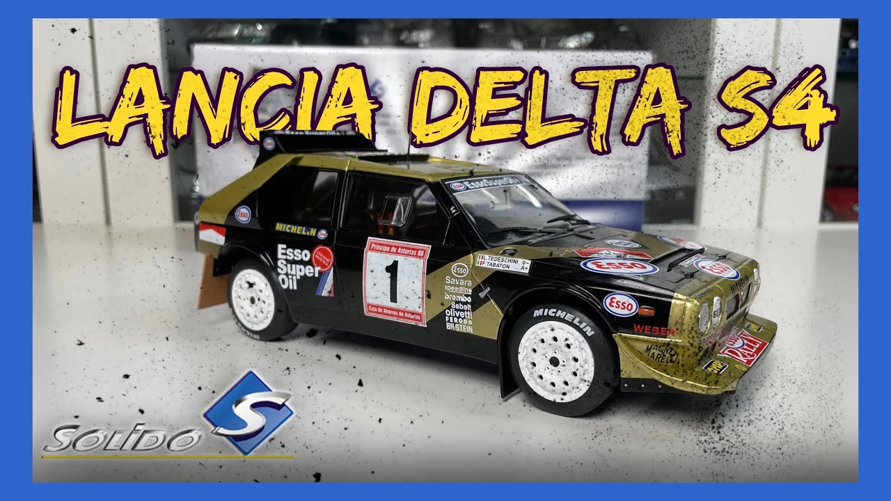 1:18 Lancia Delta S4 (Rally Asturias 1986) - Solido [Unboxing]