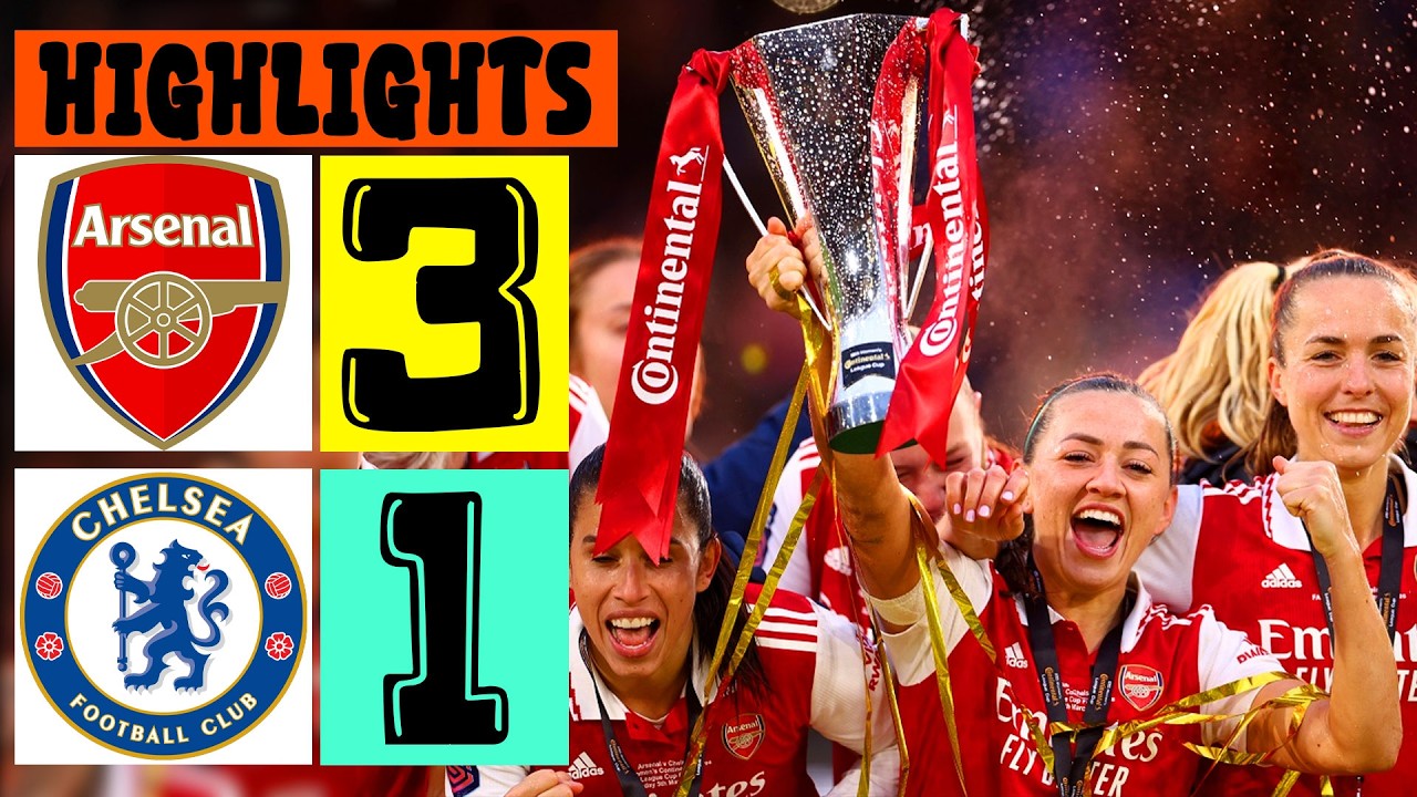 Arsenal vs Chelsea 3-1 FINAL | Highlights and Goals