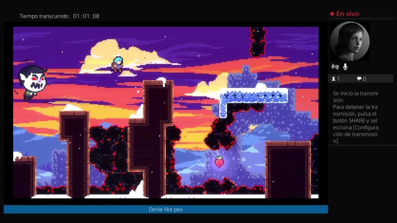 Sufriendo en celeste