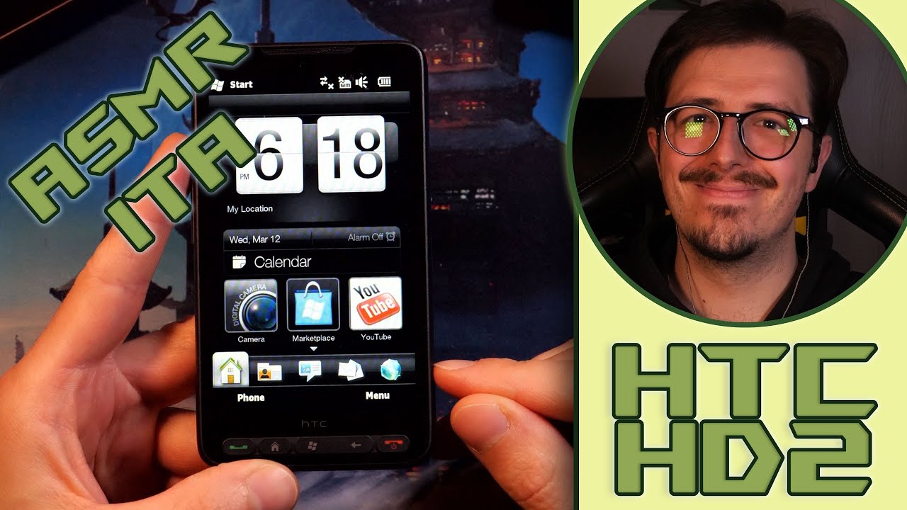 ASMR ITA Whispering: Un Salto nel Passato con HTC HD2 📱✨