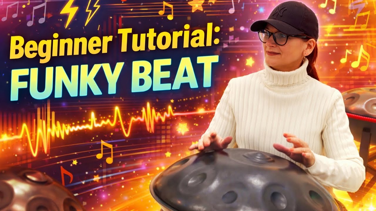 Dieser Funky Handpan Beat groovt sofort! | Easy Tutorial für Anfänger & Fortgeschrittene 
