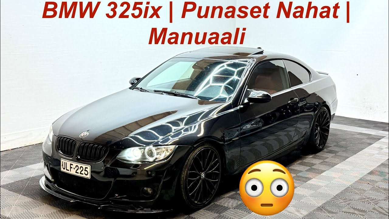 Bmw e92 325ix PUNAISET NAHAT 