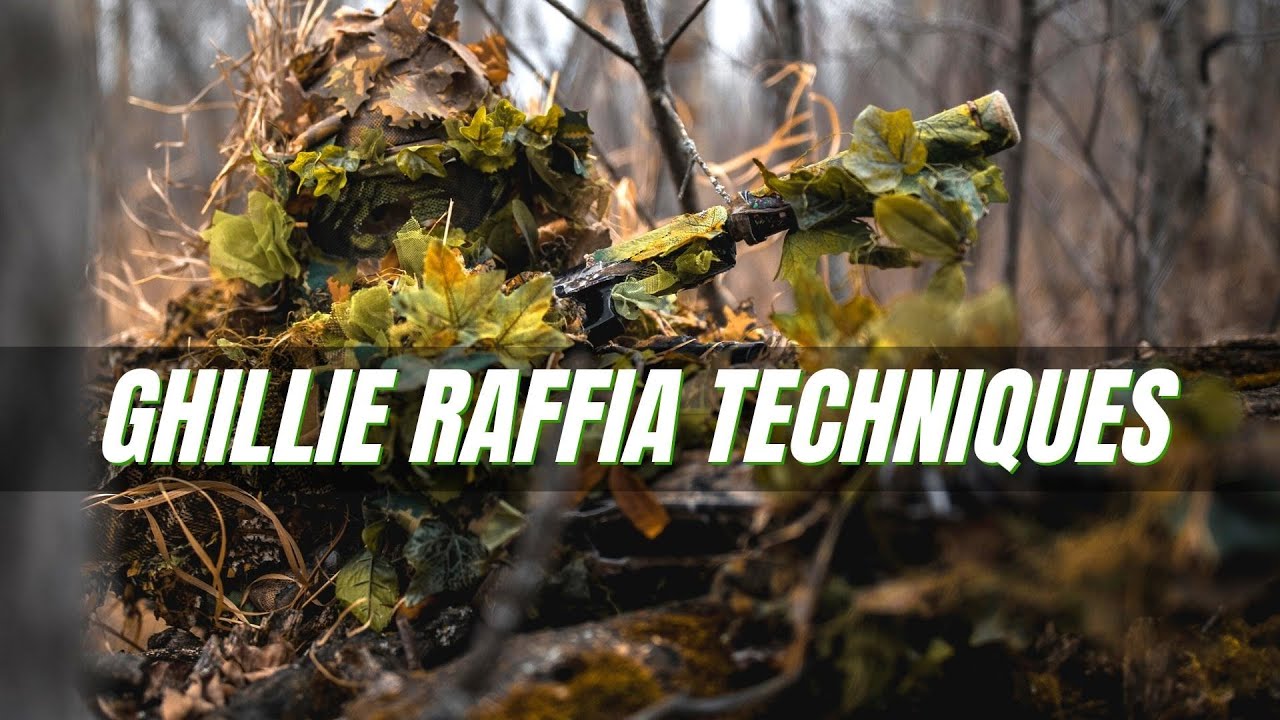 How To Apply Raffia To Your Ghillie Suit | Ghillie Crafting Tips