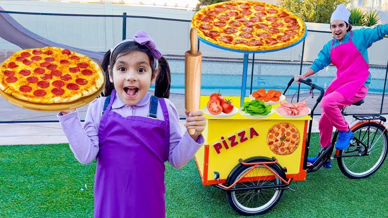 🍕 Ellie, Jannie y Emma en Aventuras con Pizzas y Cumpleaños Sorpresa 🎉
