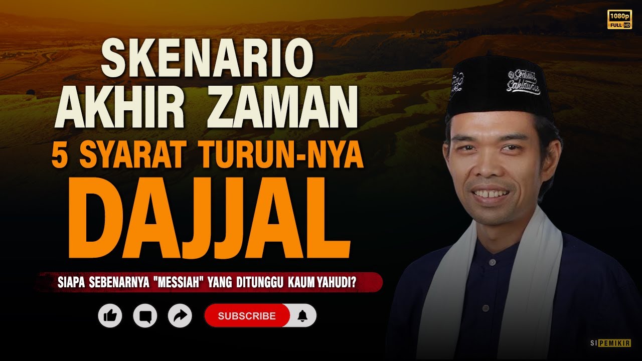 MENGERIKAN! Inilah 5 Persiapan Yahud1 Menyambut Dajjal & Misteri Pohon Gharqad - Ustadz Abdul Somad