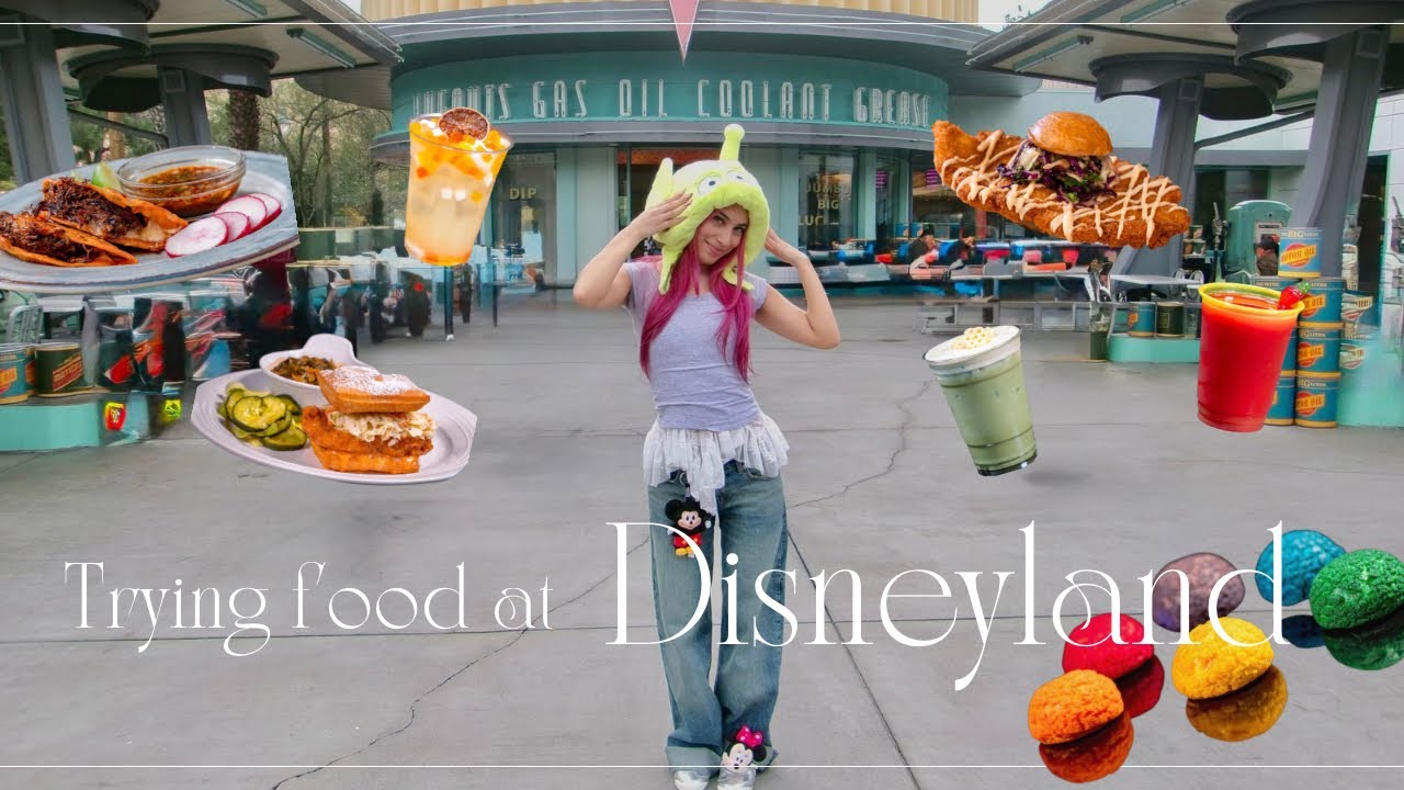 Disneyland Snacks 🏰🐭 | Matcha, Sweet Treats, Drinks