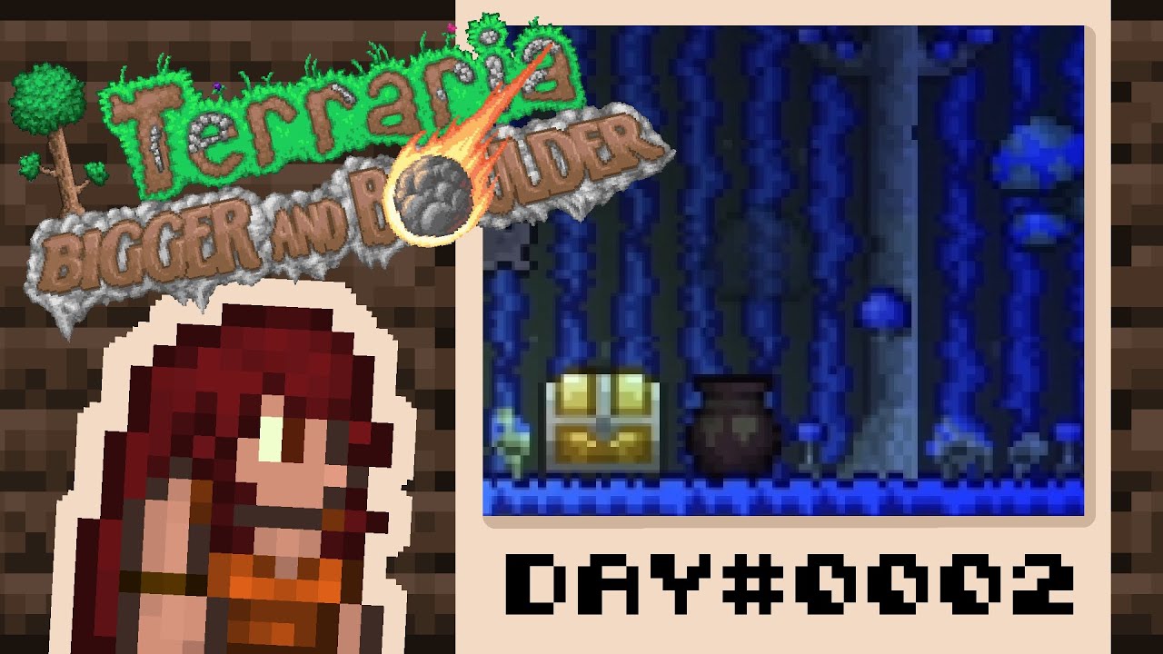 Mushroom Depths! - Terraria 1.4.5 Day by Day [2]