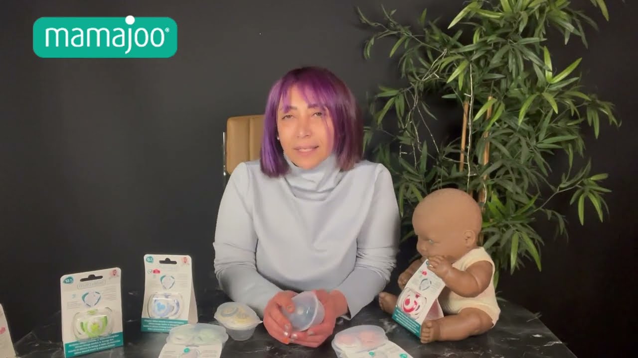 Mamajoo Sterilizasyon & Saklama Kutulu İkili Ortopedik Emzikler.