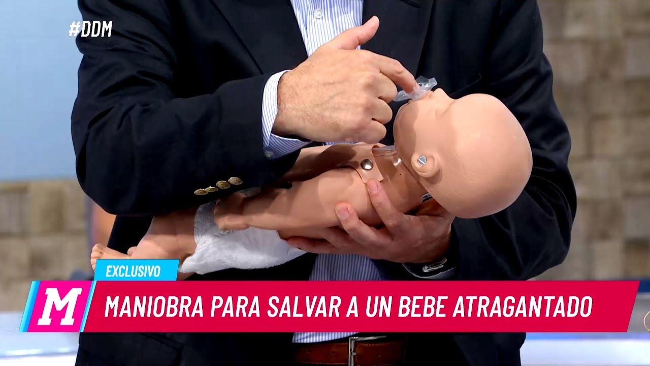 ¿Qué hacer si se ahoga un bebé?