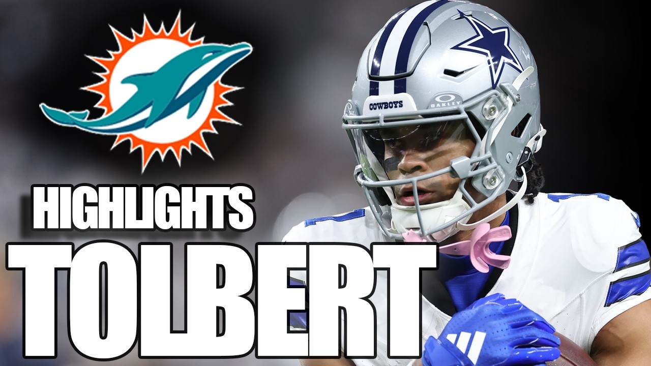 Jalen Tolbert (2025) Highlights - (Miami Dolphins) | 2026 NFL Free Agency