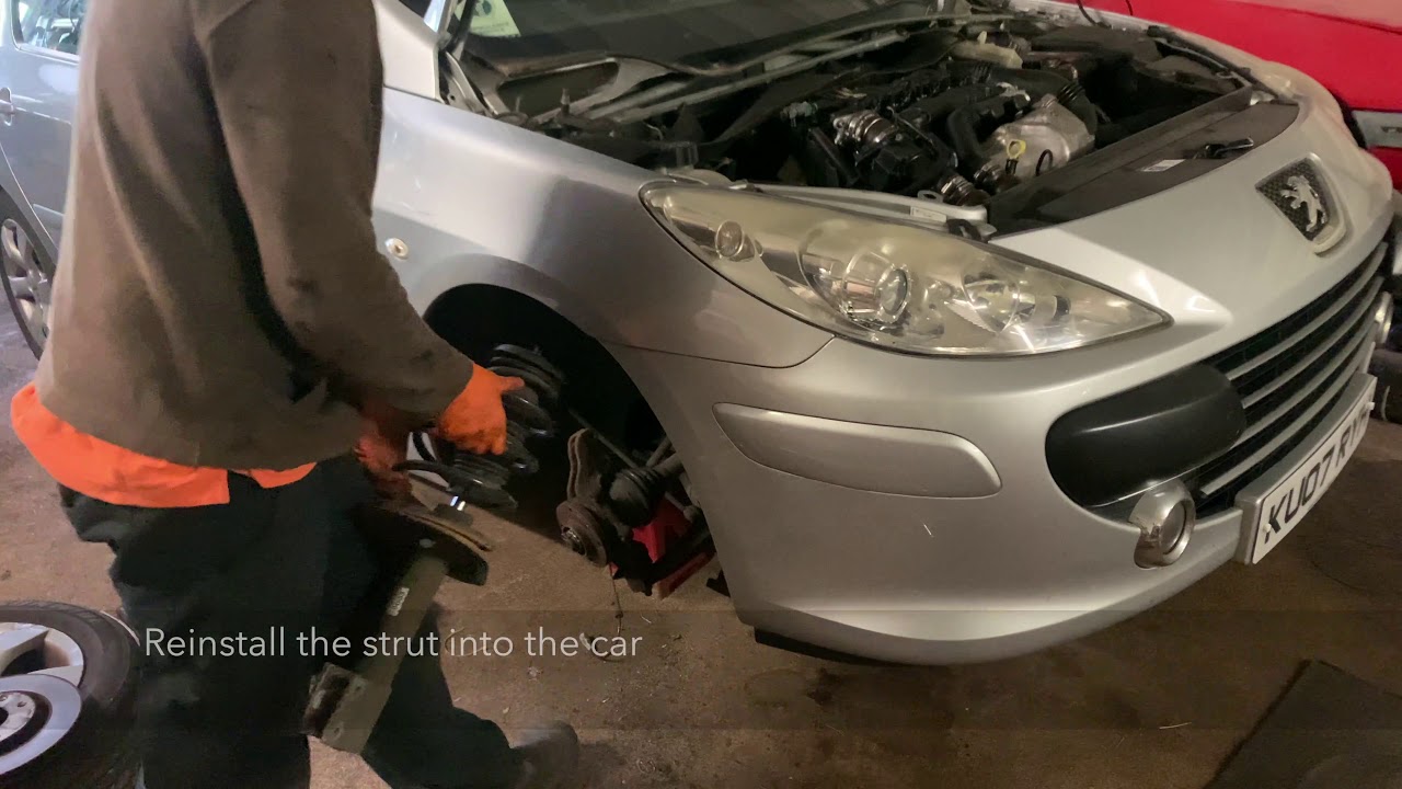Peugeot 307 Strut top bearing replacement