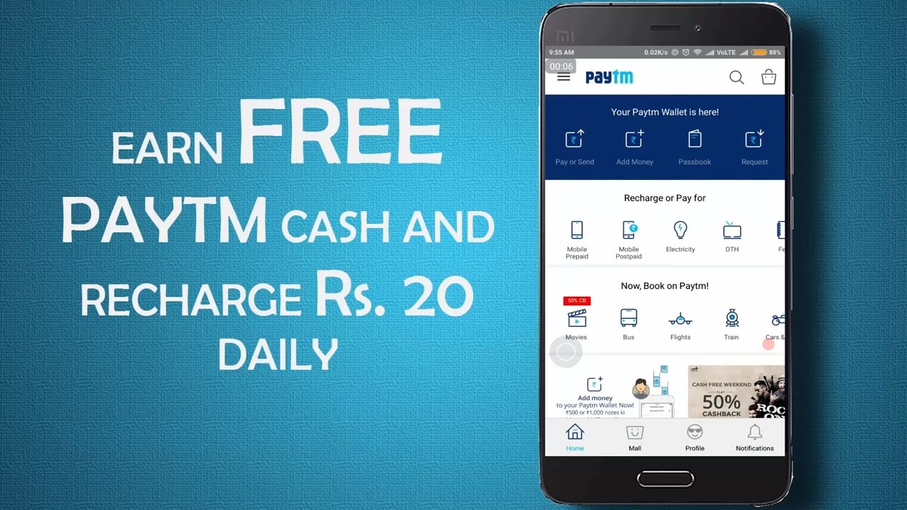 Paytm Unlimited Recharge and Wallet Cash Tricks (November 2016)