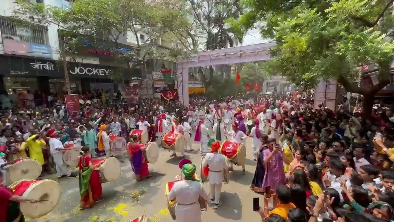 Aarambha Dhol Tasha Pathak | Trumpet Fusion | Gudhipadwa 2025  | #aarambhapratishthan
