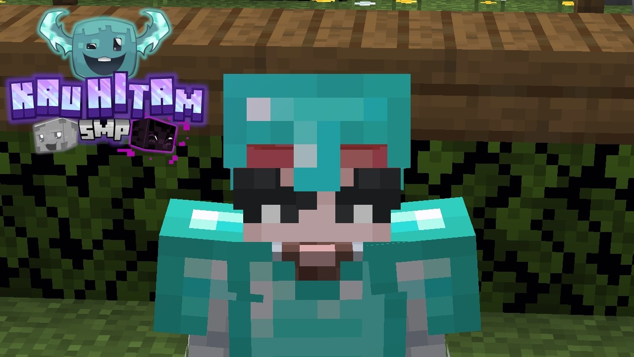 sini ku temenin sahur sayang - Minecraft KauHitamSMP Day 10