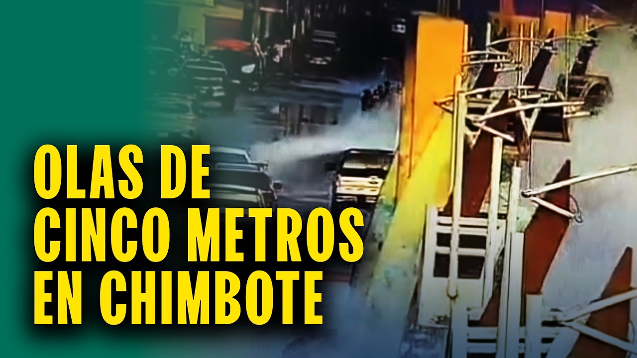 Fuerte oleaje caus&oacute; p&aacute;nico en el malec&oacute;n: 'Todo qued&oacute; inundado'
