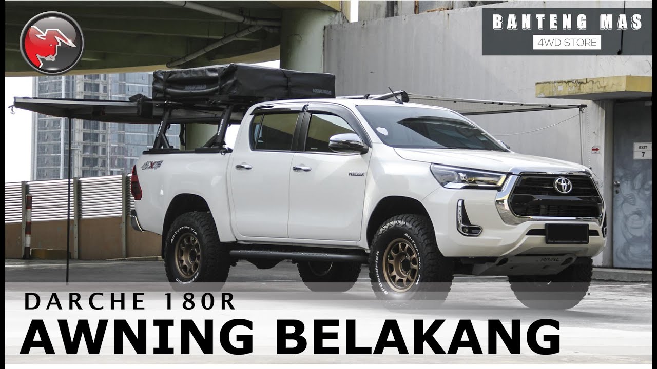 APA SIH AWNING BELAKANG? DARCHE 180R (YAKIMA SLIMSHADY, DARCHE, EGR ROLLTRAC)