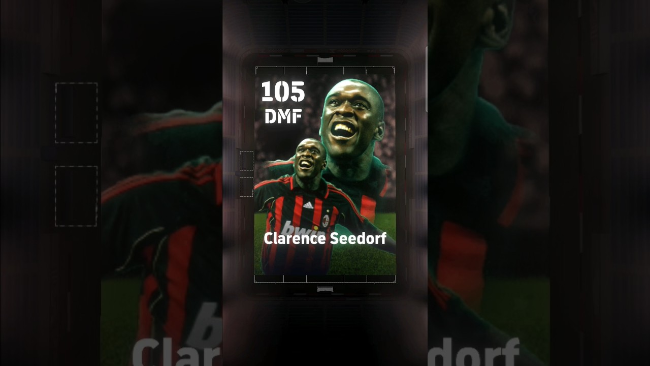 105 Rated Epic Clarence Seedorf Best Training Guide 🤯🔥 #efootball2025 #efootball #viral #shorts #pes
