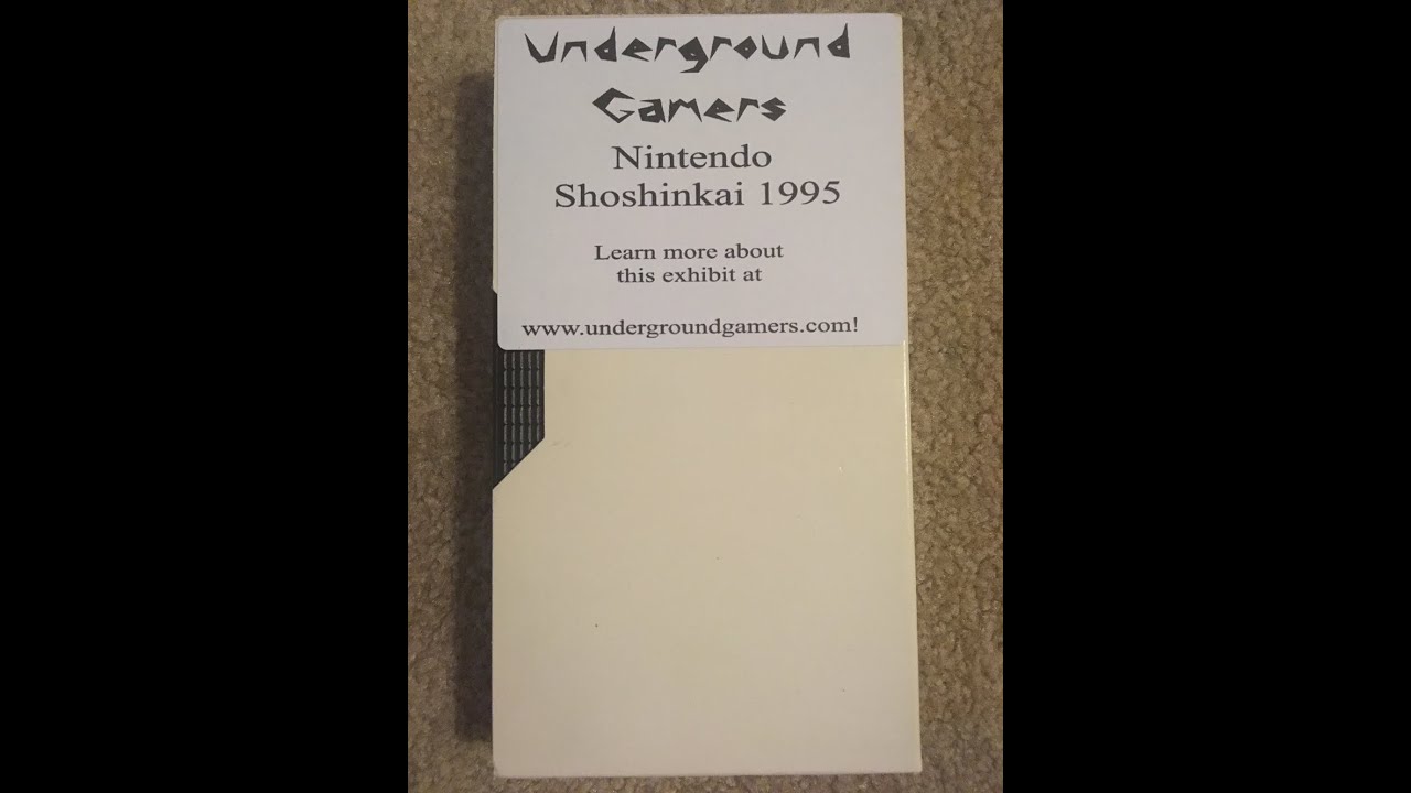 Underground Gamers: Shoshinkai 1995 Special