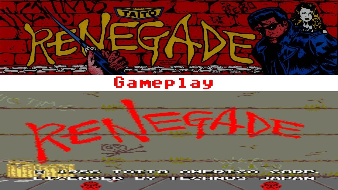 Renegade (Arcade) - Gameplay