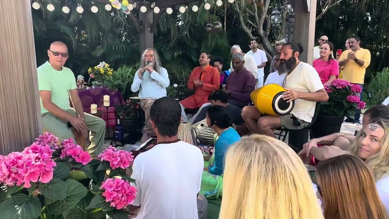 3/31/25-Sunday evening with Laksmi’s Krishna Kirtan & Doug Tessler play’n Flute 1 of 3