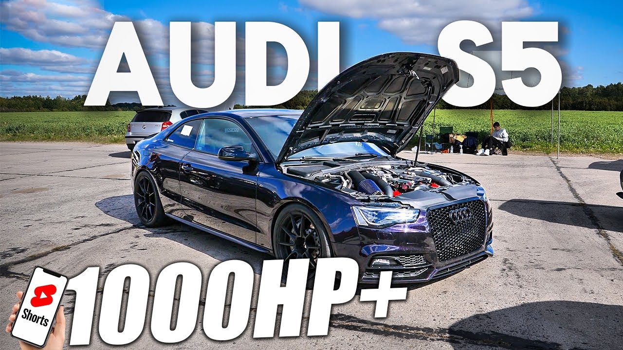 Audi S5 4.2 V8 Turbo 1000HP+ #shorts #rtc