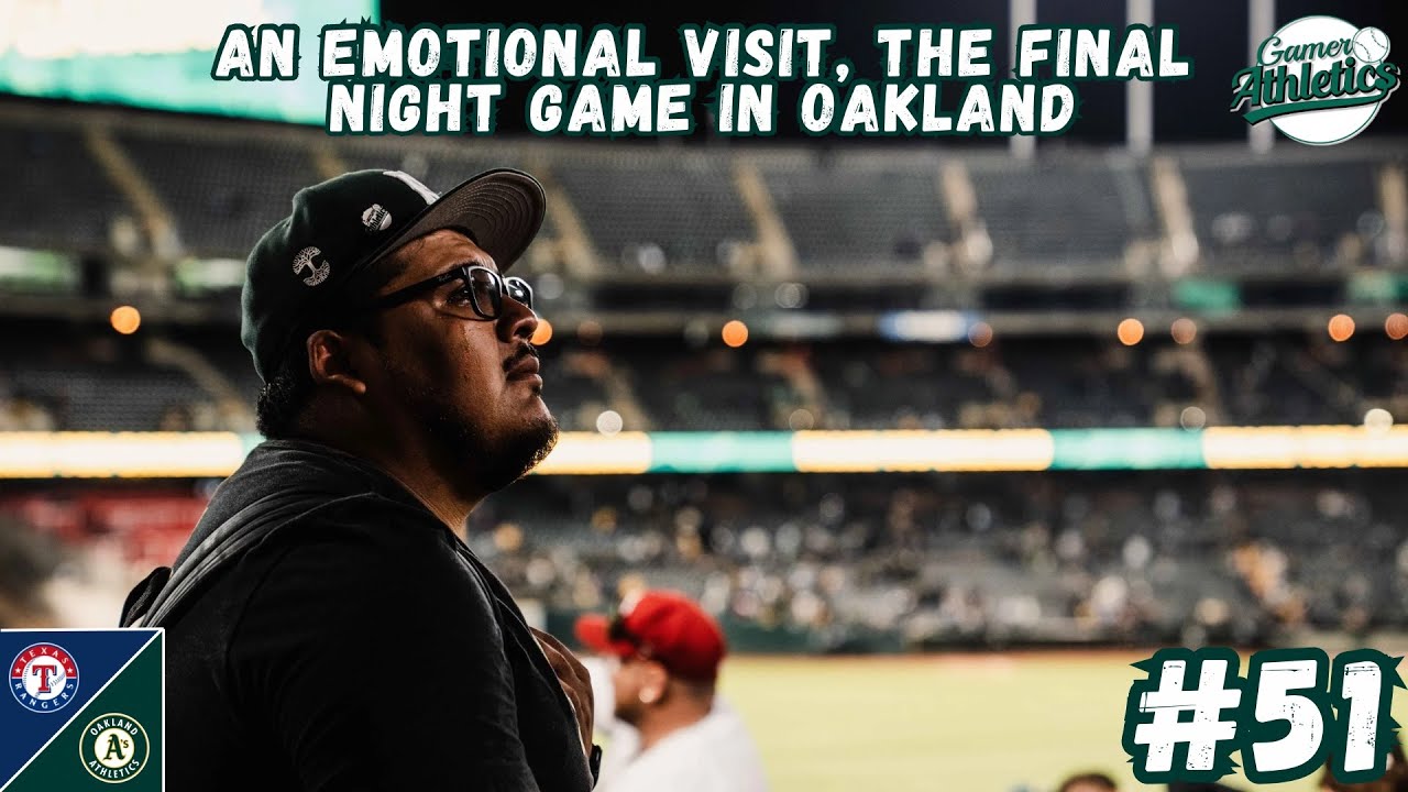 An Emotional Visit, The Final Night Game In Oakland