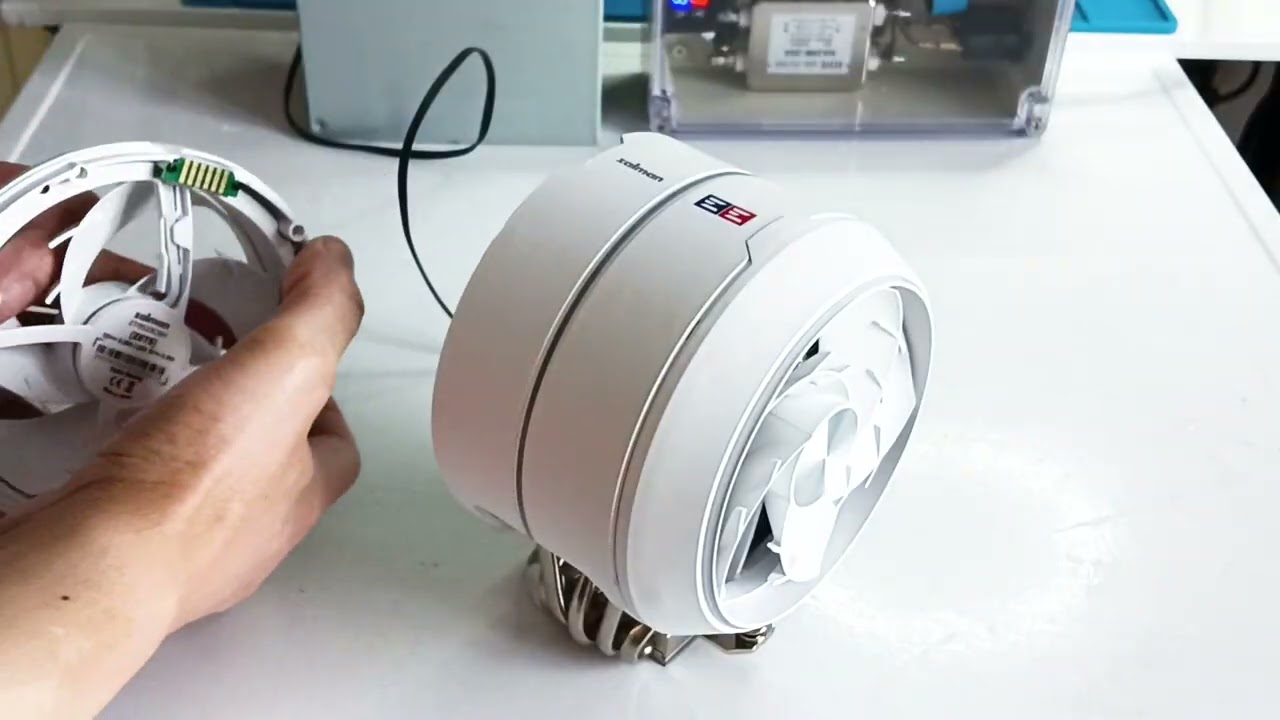 ZALMAN ZET 5 inverser les ventilateurs (Fr)