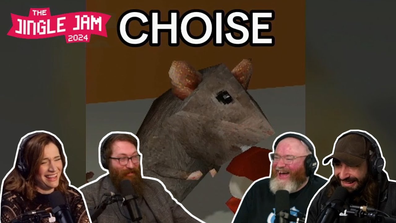 Simon, Tom, Harry and Lydia watch Harry's TikToks | Yogscast Jingle Jam 2024