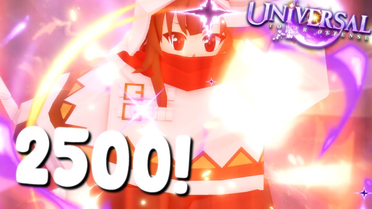Откройте 2500 капсул в обновлении 0.75 Universal Tower Defense!
