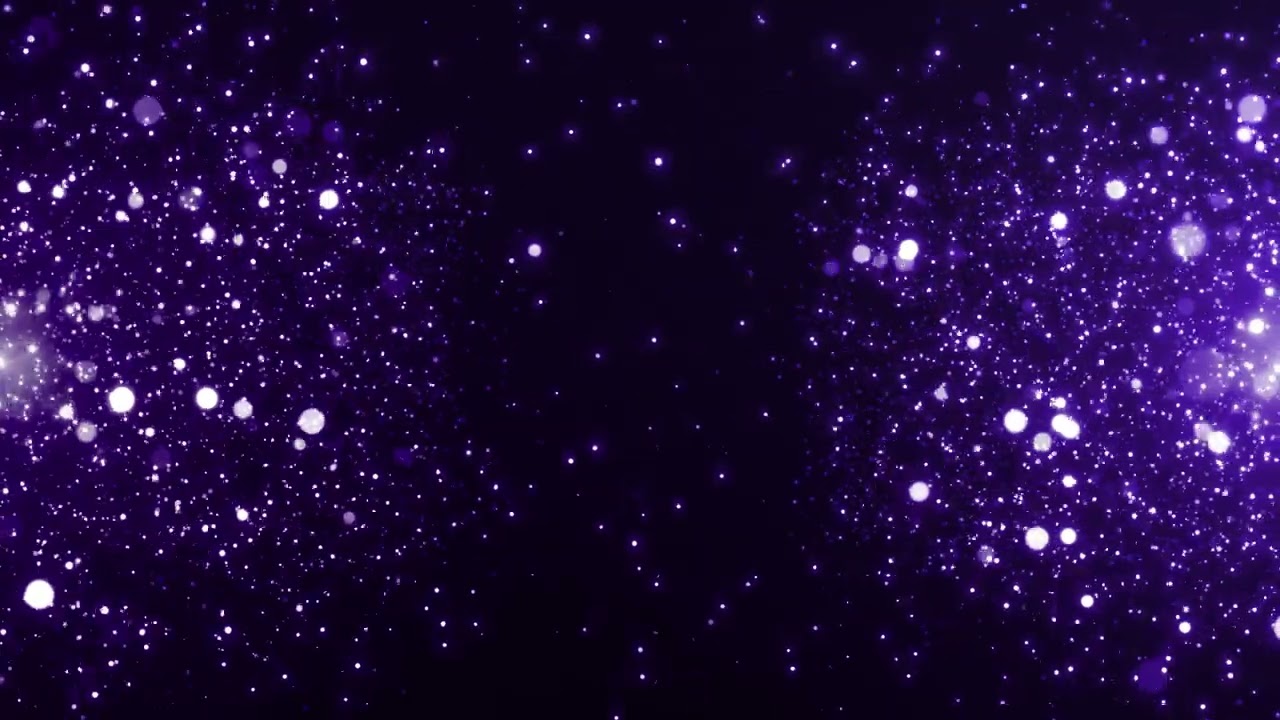 bright shimmering dust flickering particles light background purple video