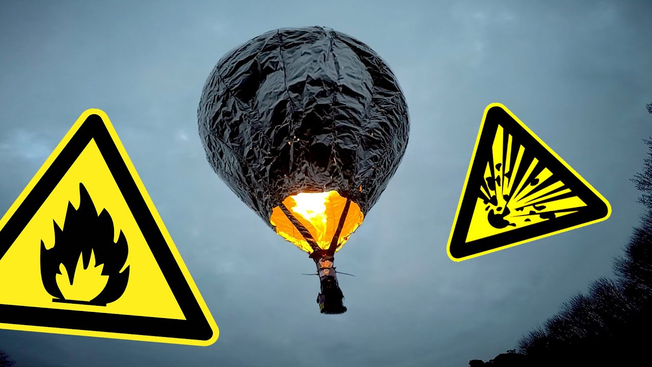 Modellballon aus Alufolie und Haarspray | DIY