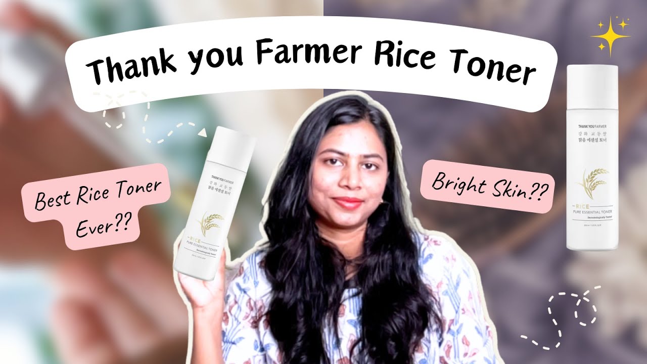 ✨Thank You Farmer Rice Toner 🌾| Thank You Farmer Rice Pure Essential Toner Review | Best toner??