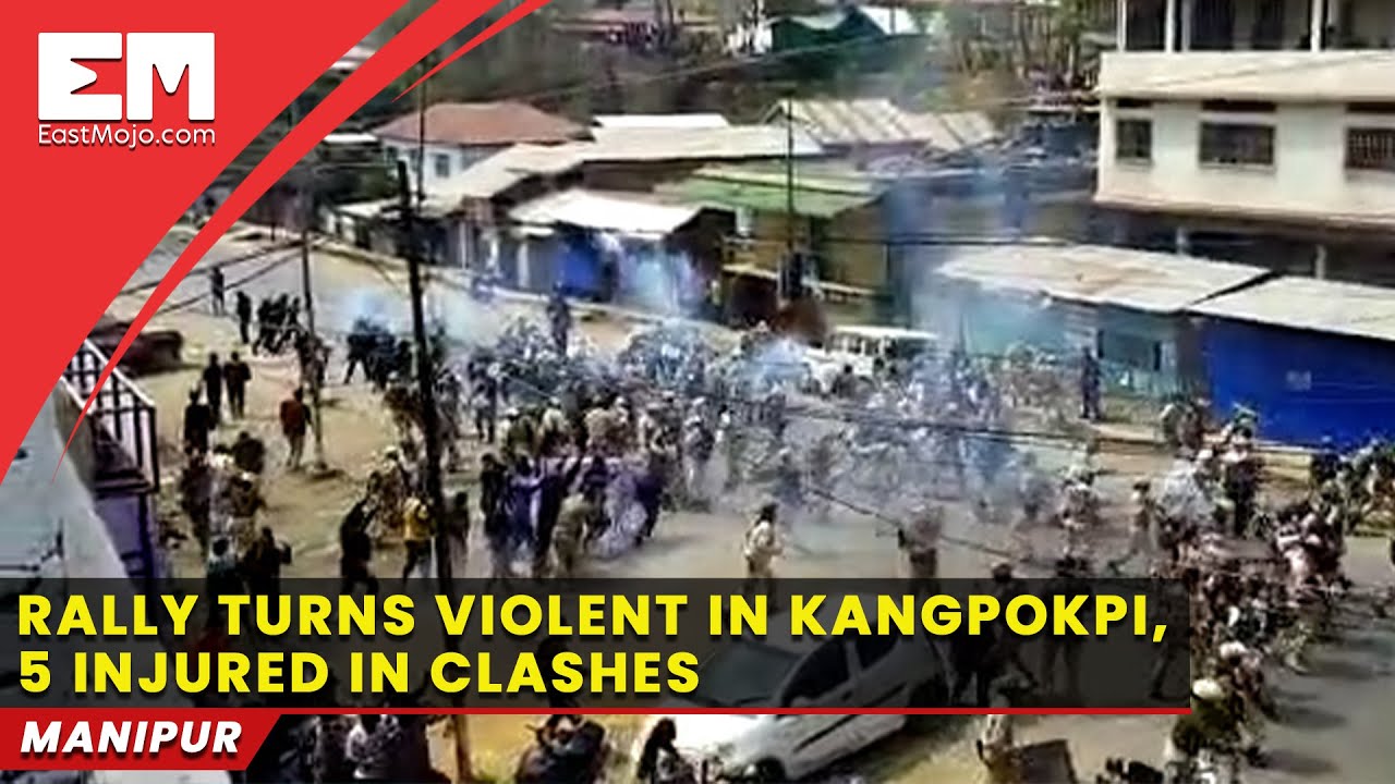 Manipur: Rally turns violent, at least 5 injured in Kangpokpi