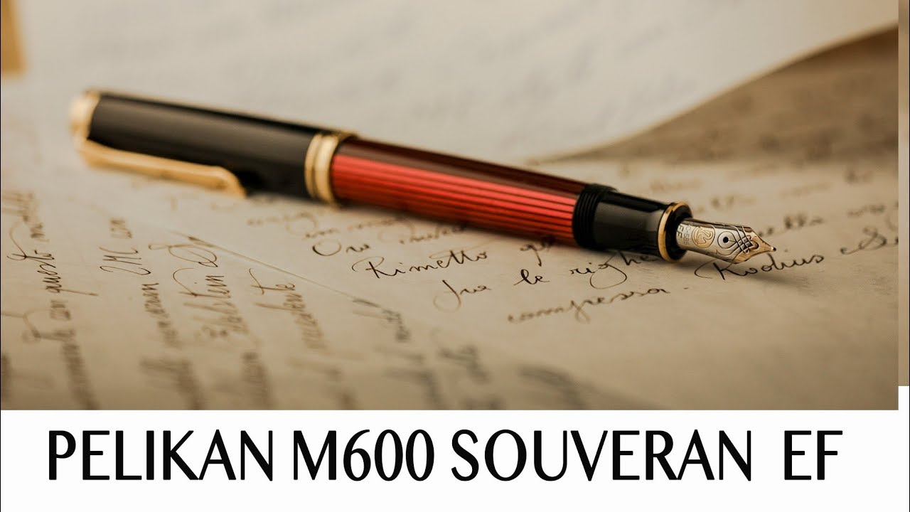stilografica Pelikan M600 EF extra fine - fountain pen review