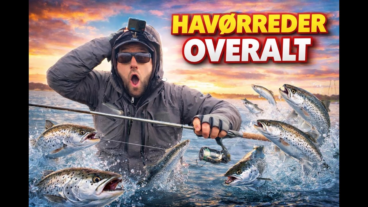 Actionfiskeri i Fjorden