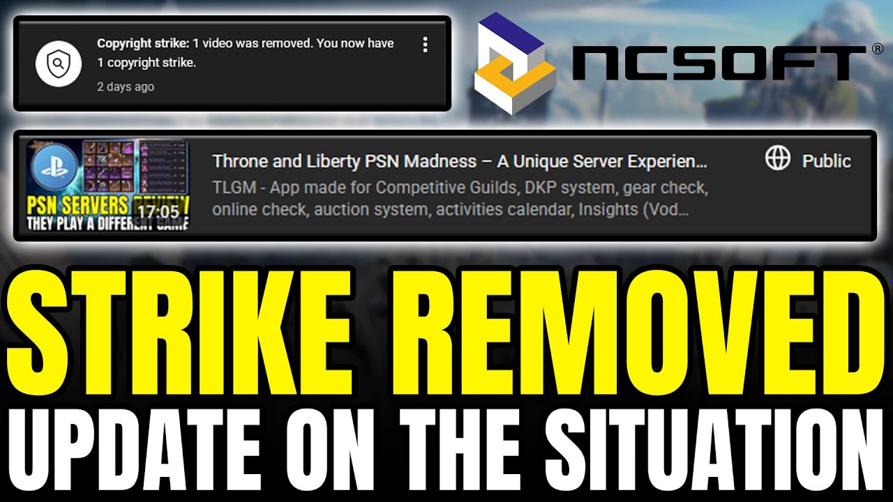 Компания NCSoft отклонила жалобу о нарушении авторских прав — дальнейшие действия и комментарии.