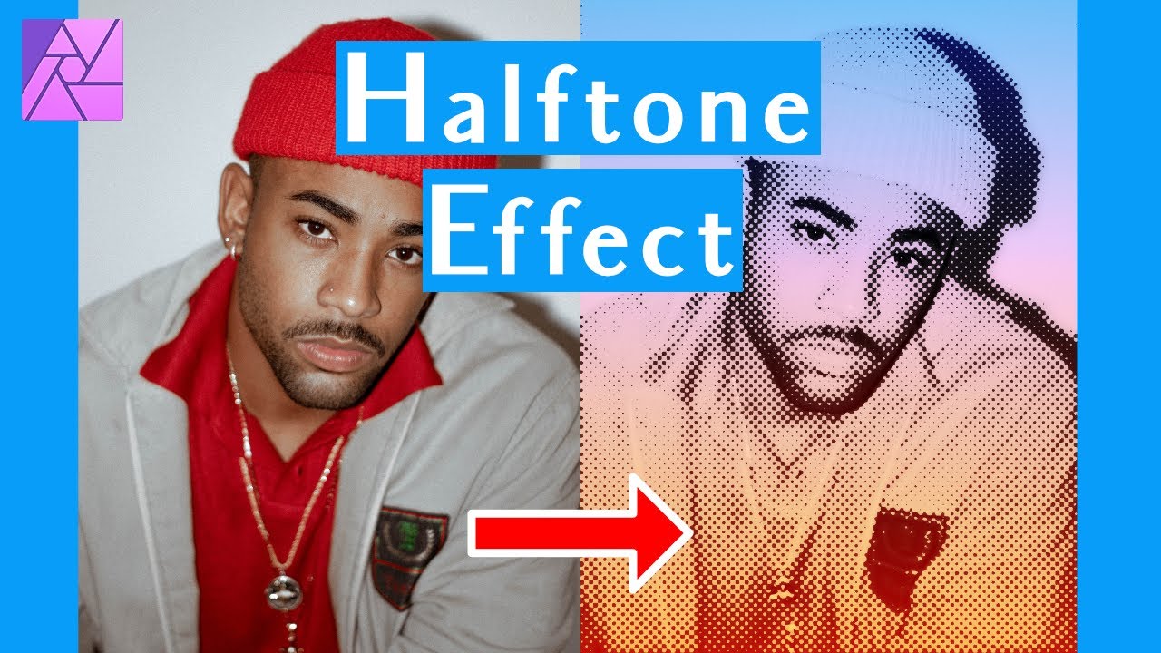 How to Create a Halftone Effect in Affinity Photo