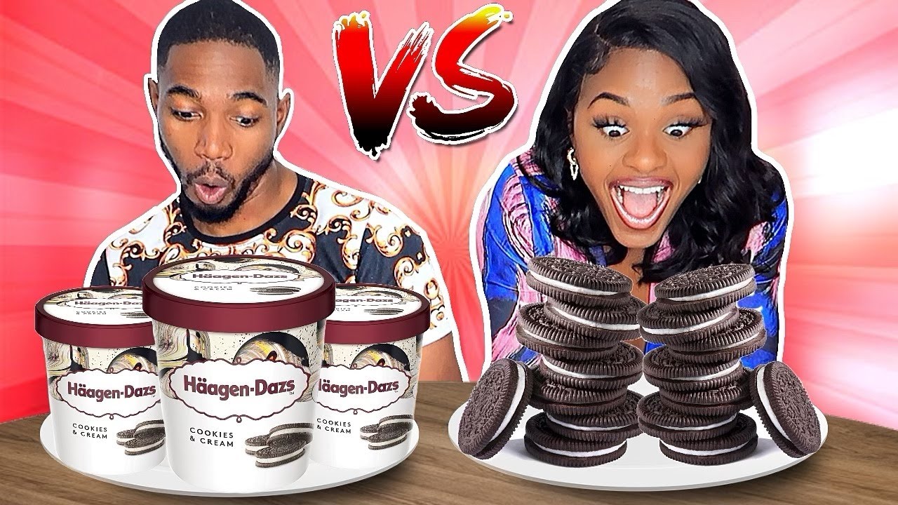 HÄAGEN-DAZS VS REAL FOOD CHALLENGE #12 ⎢D&B FOREVER