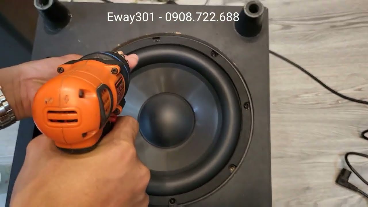 Từ A đến Á: Lắp Ráp Và Test Loa Sub Điện Bass 25 Nghe Cực Bốc