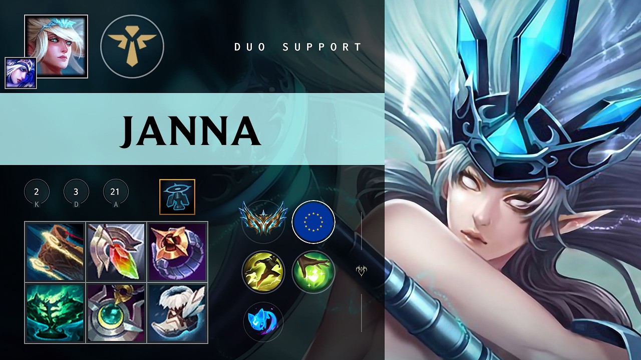 Janna Support vs Neeko - EUW Challenger Patch 26.08