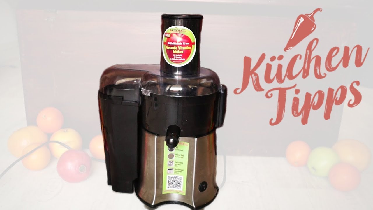 Entsafter Test: Gastroback Vital Juicer Pro - Obst und Gem&uuml;se entsaften