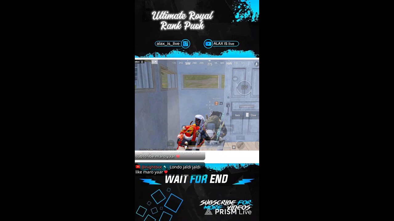 Live streaming of ALAX is live
