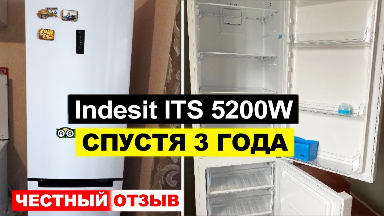Indesit ITS 5200 W Refrigerator Review After 3 Years of Use: Pros and Cons