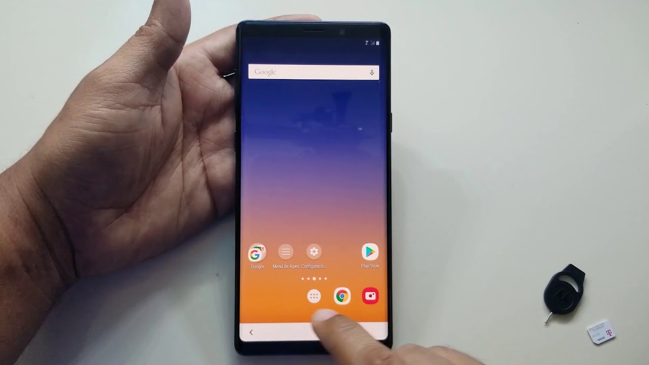 Quitar Cuenta Google Samsung Galaxy Note9