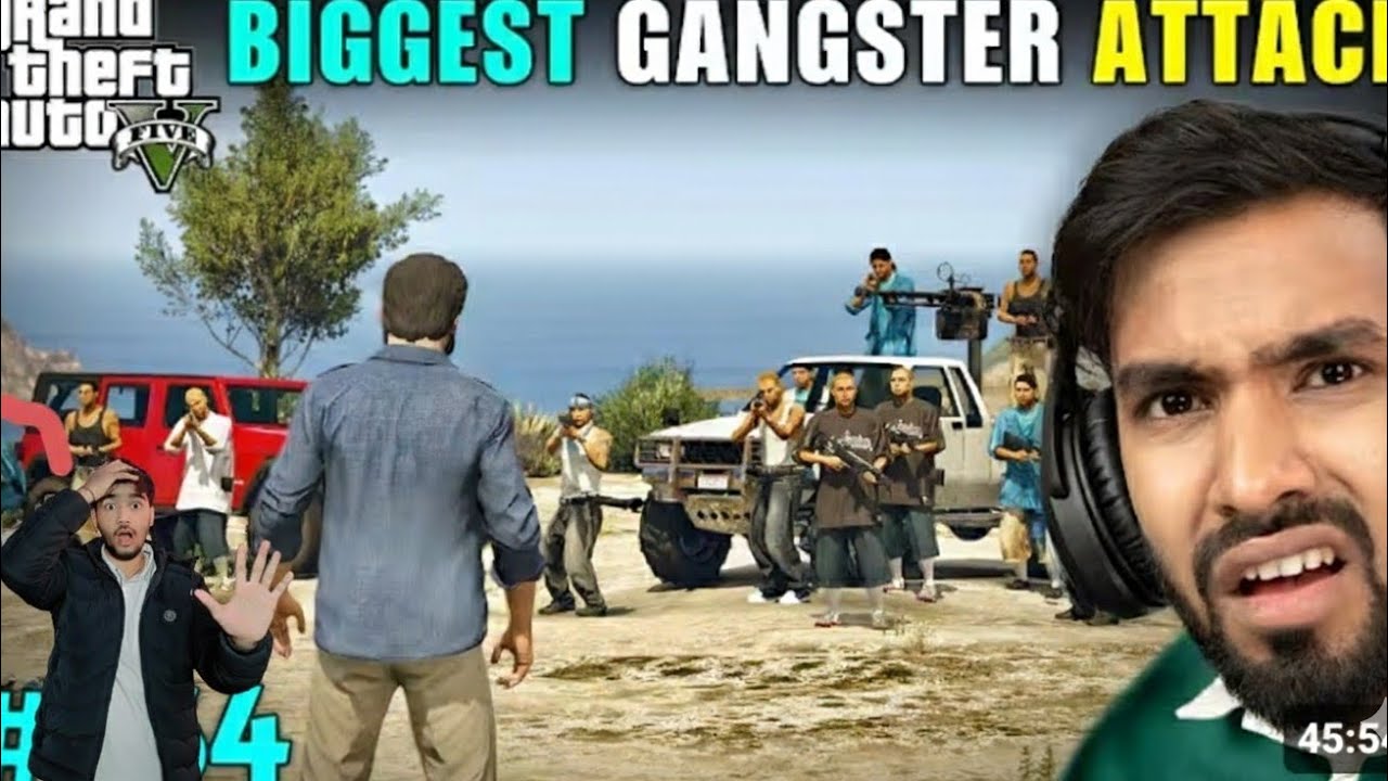 ESCAPING A GANGSTER'S SECRET BASE I GTA5GAMEPLAY #164  #165 @TechnoGamerzOfficial