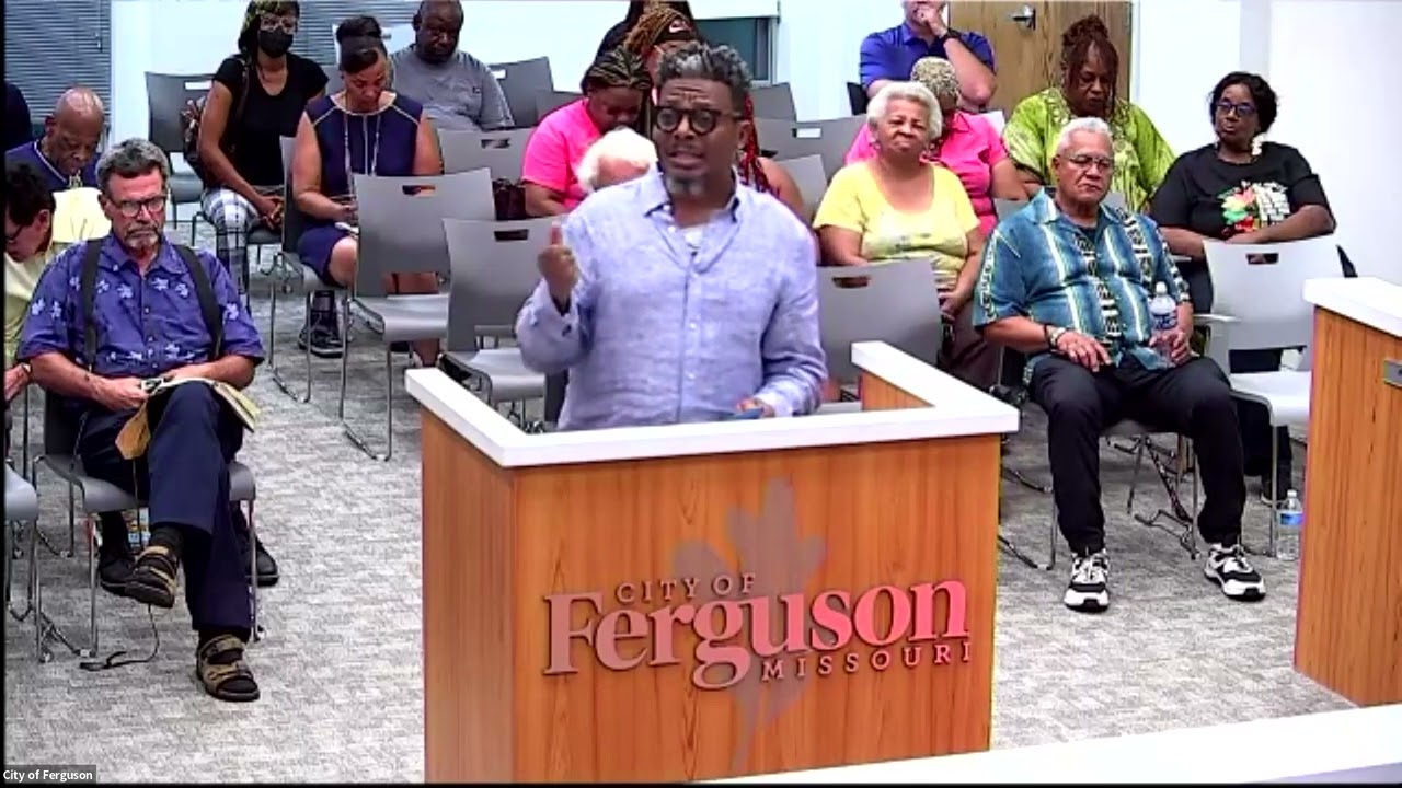 July 22, 2025 Ferguson, MO City Council Meeting