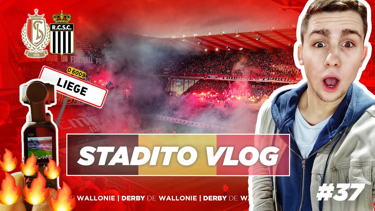 Ma CAMÉRA n'a pas RÉSISTÉ à l'ENFER | VLOG #37 - Standard de Liège-Charleroi - Stade Sclessin