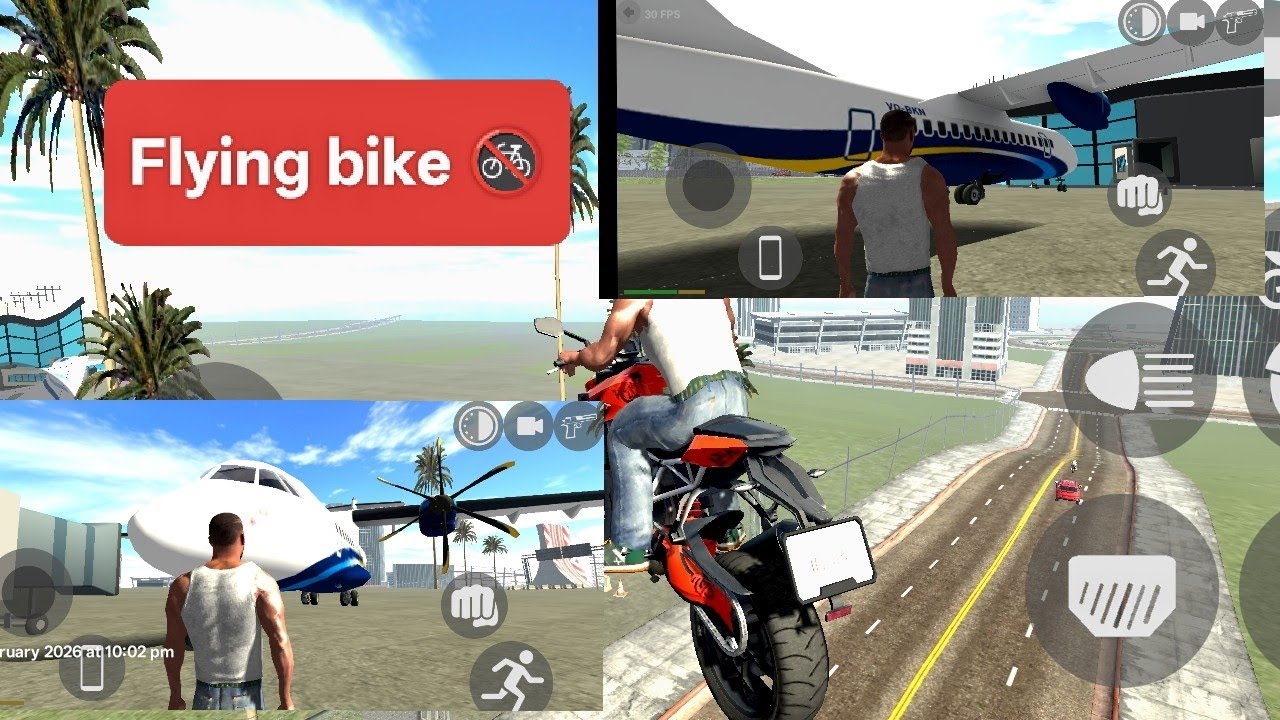 REAL FLYING BIKE 😱 FOR TRUST TO CLICK YOU 🙏 OR AIROPLANE✈️  #VIDEO #VIRAL #INDIANBIKEGAME  #gaming  
