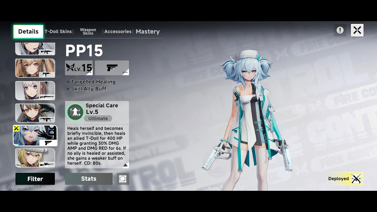 Gameplay PP15 - Girls' Frontline: Fire Control (Android)