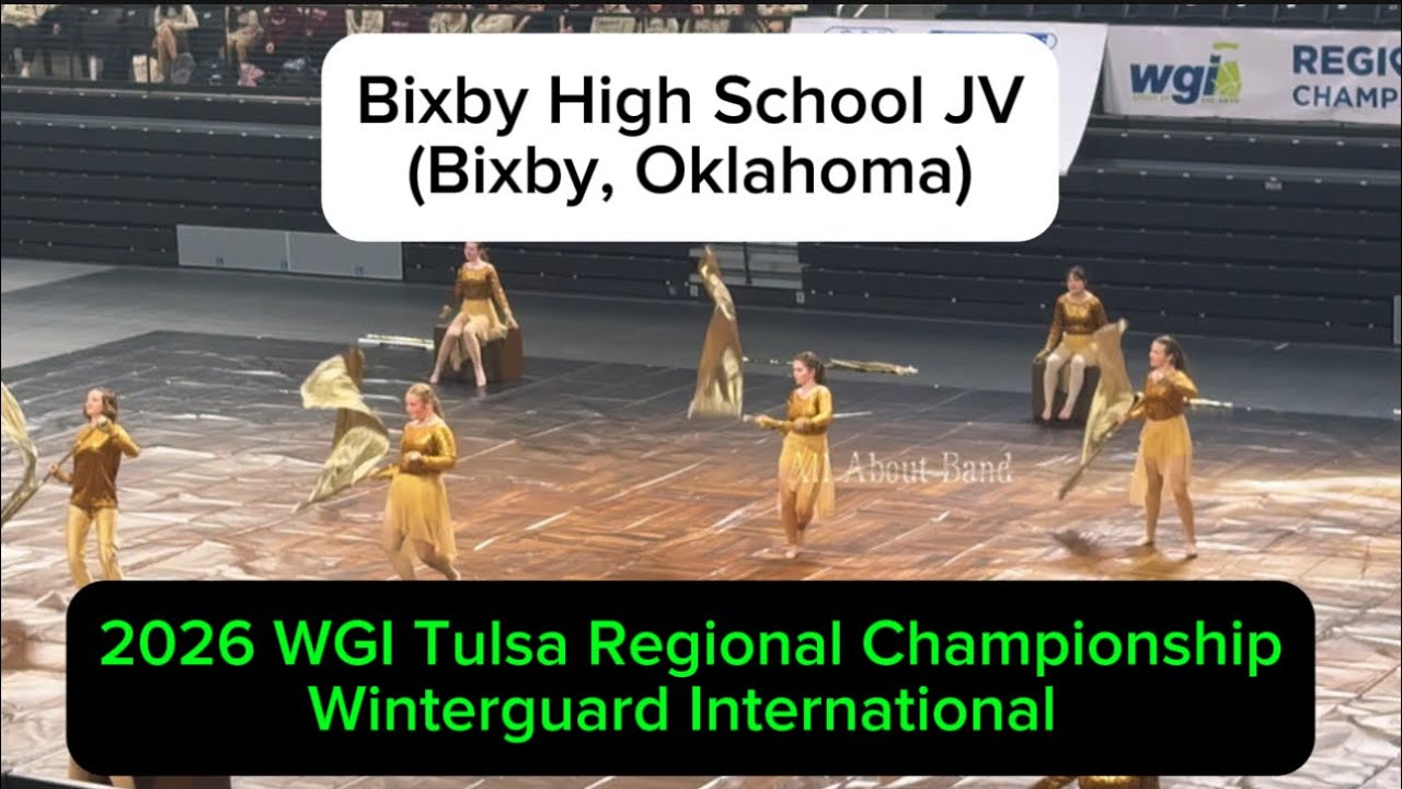 Bixby High School JV Winterguard~ 2026 WGI Regional Championship 